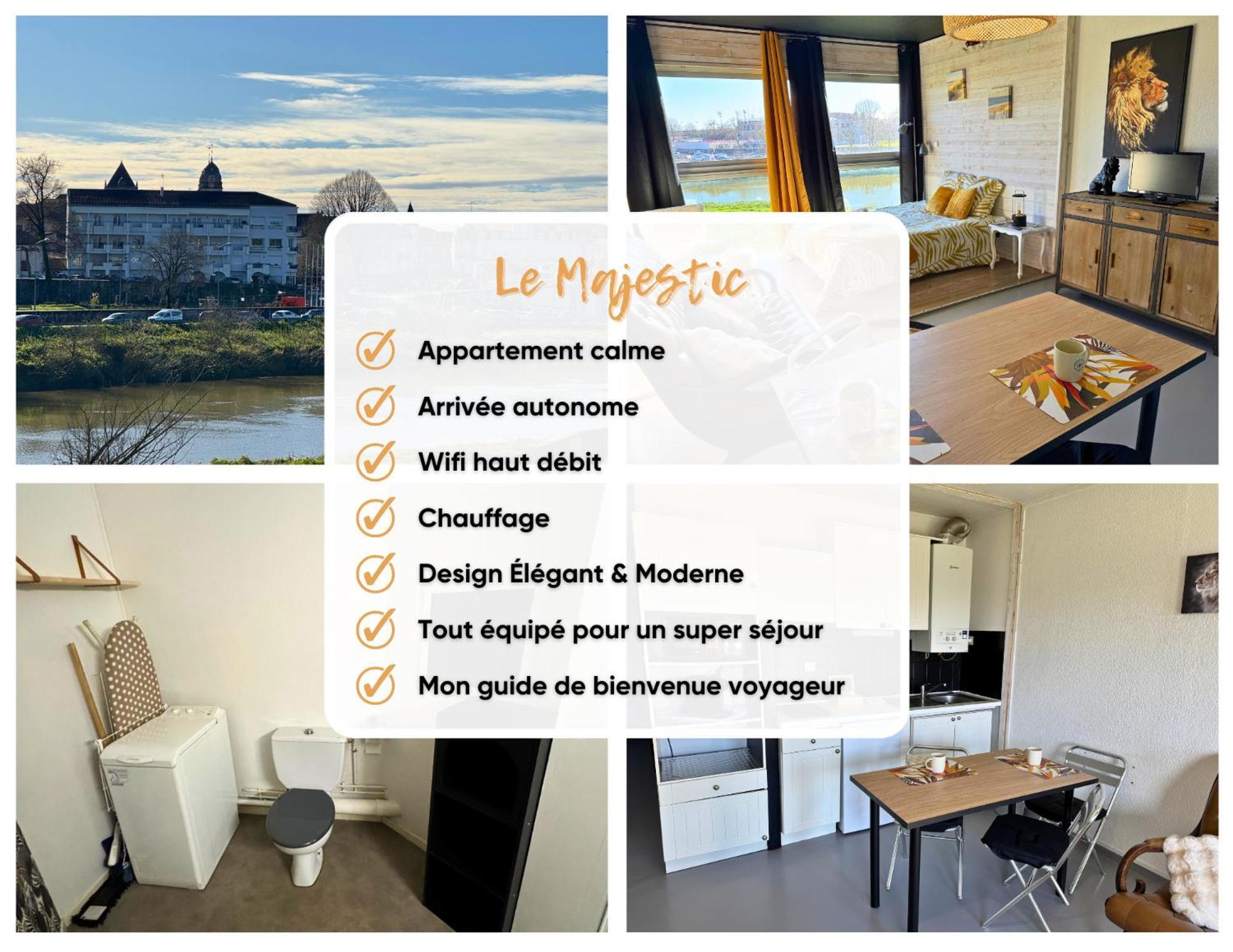 Majestic - Wifi - Parking - Vue Apartment ดักซ์ ภายนอก รูปภาพ